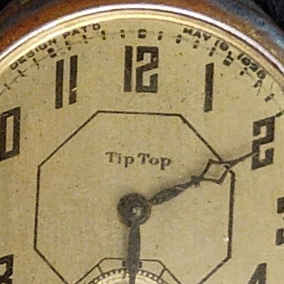 Vintage 20s Tip Top pocket watch - Picture 3 of 8